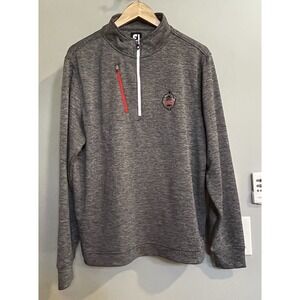 Footjoy Sweater Golf 1/4 Zip Pullover Chattanooga Choo Choo Invitational‎ Large